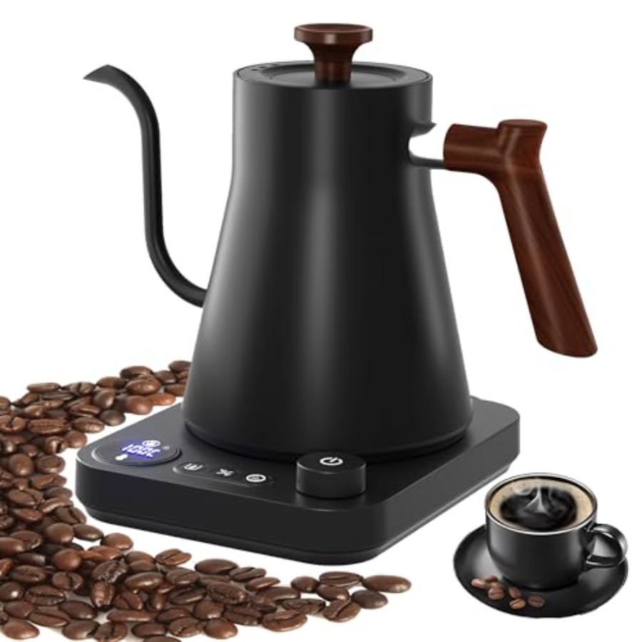 Electric Gooseneck Kettle with - Electric Kettle Gooseneck 评论和价格