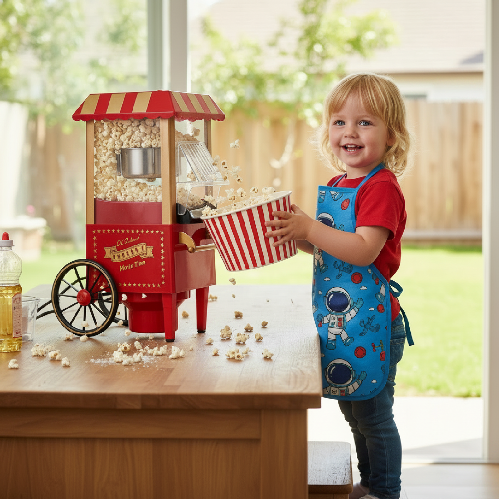 Popcorn Maker Retro Machine Po - Air Popcorn Maker 评论和价格