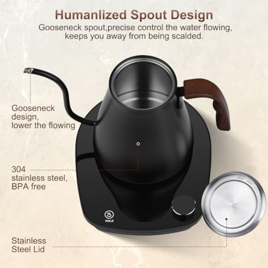 Gooseneck Electric Kettle, Int - Electric Kettle Gooseneck 评论和价格